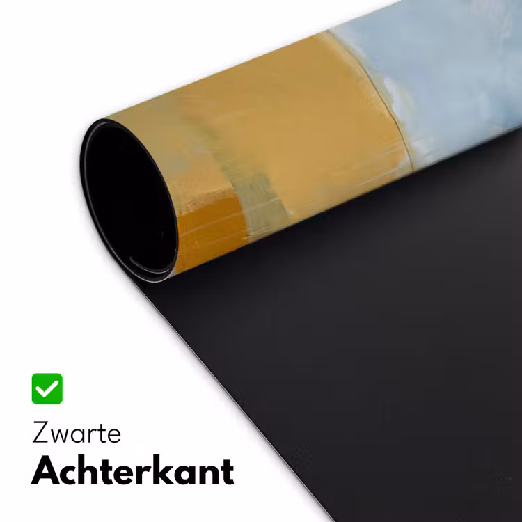 Abstract - Kleuren - Kunst - Modern - Blauw Muismat XXL klein -sfeer2