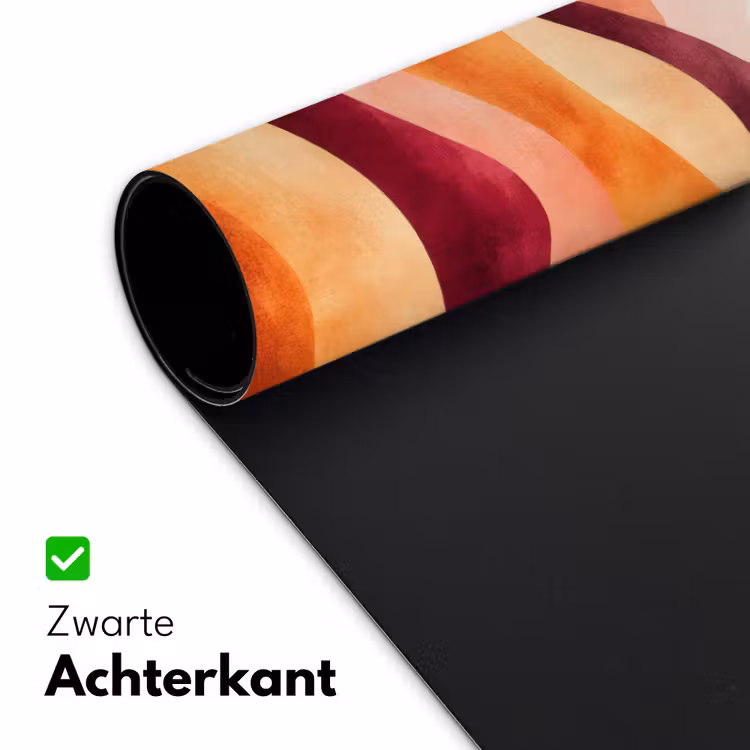 Abstract - Landschap - Golven Muismat XXL klein -sfeer2