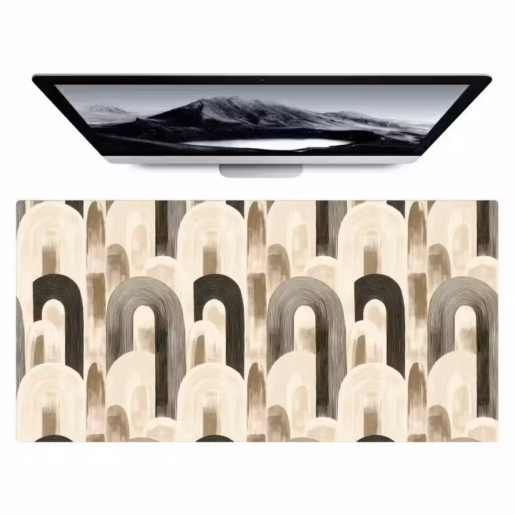 Abstract - Patroon - Bogen Muismat XXL klein 681 -zzz3d