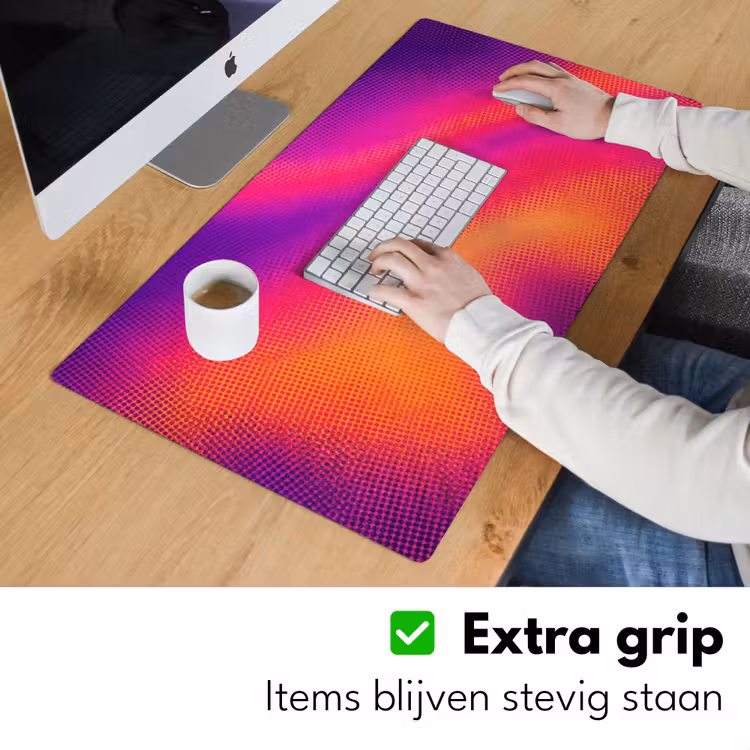 Abstract - Patroon - Kleurverloop Muismat XXL klein -sfeer3