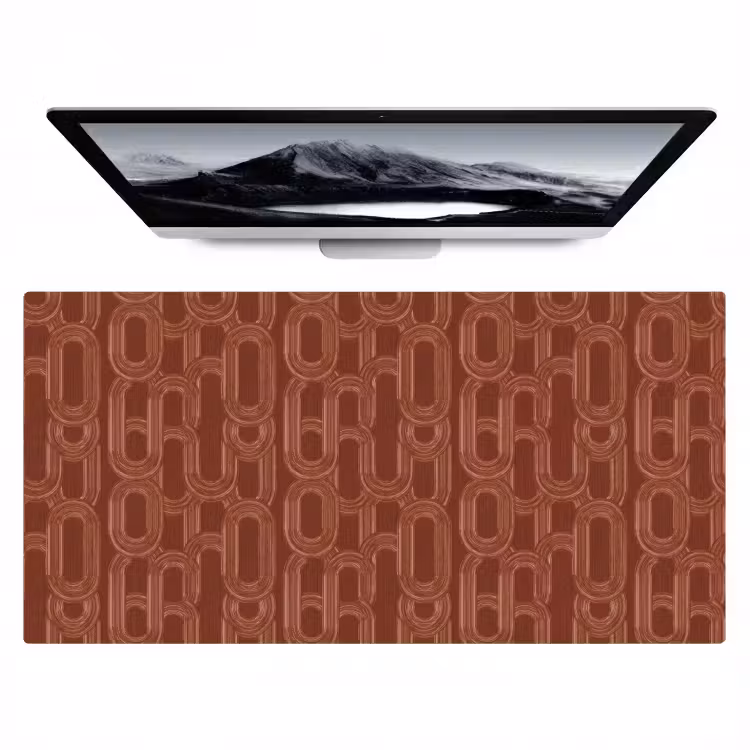 Abstract - Textuur - Bruin Muismat XXL klein 681 -zzz3d
