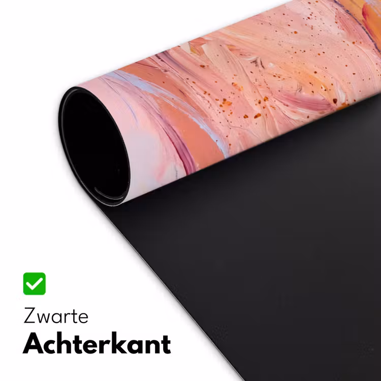 Abstract - Vormen - Modern - Roze Muismat XXL klein -sfeer2