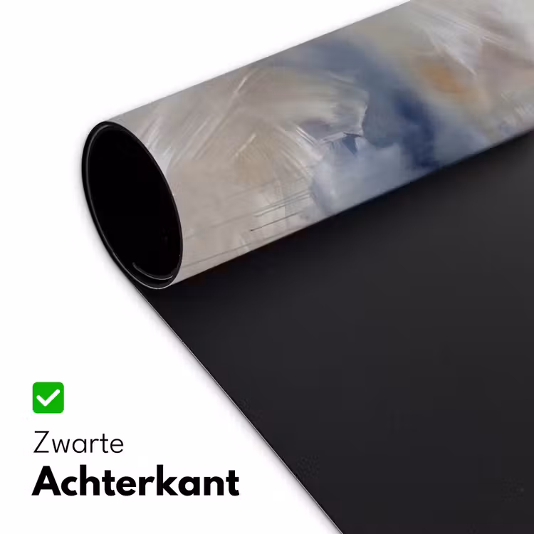 Abstract - Wolken - Sfeer - Modern - Beige Muismat XXL klein -sfeer2