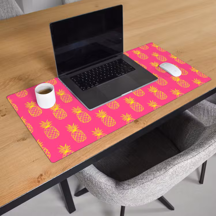 Ananas - Trendy - Roze Muismat XXL klein 681 -sfeer1