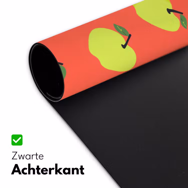 Appels - Modern - Groen Muismat XXL klein 681 -sfeer2