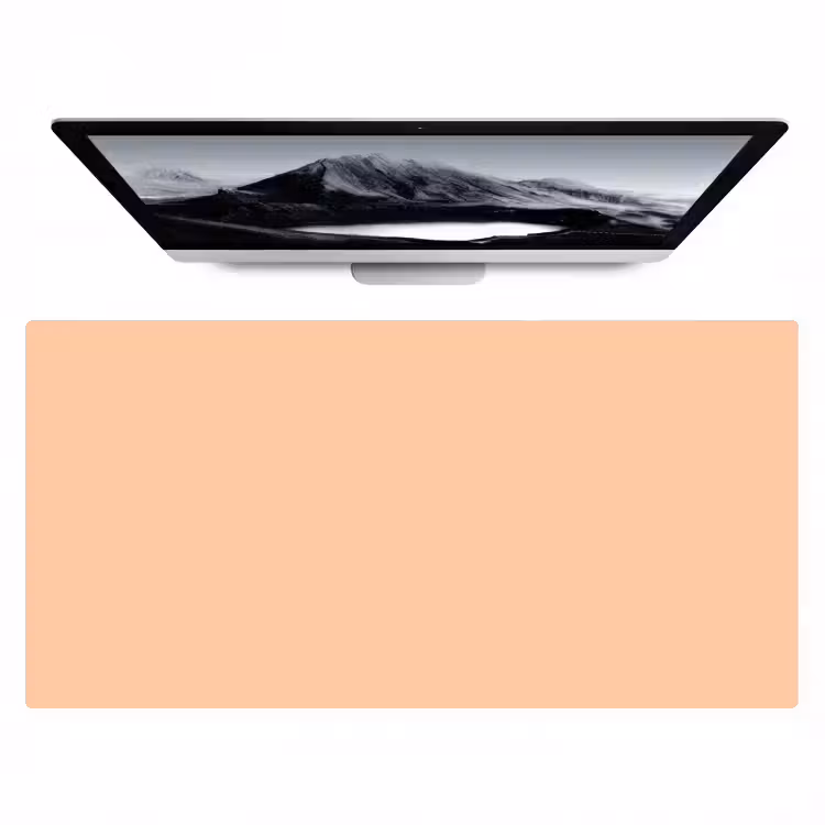 Apricot - Blush - Nude Muismat XXL klein 681 -zzz3d