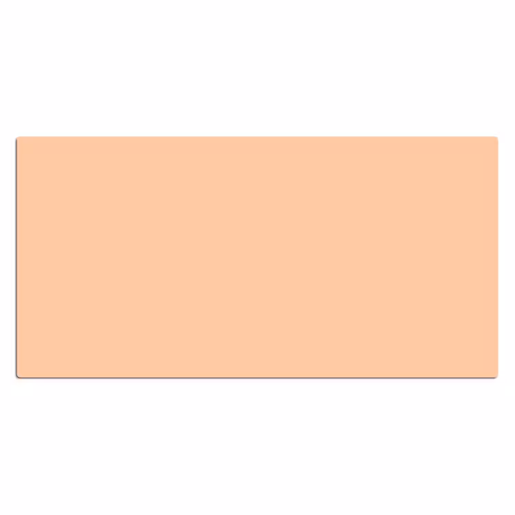 Apricot - Blush - Nude Muismat XXL klein 681 -3d_leeg