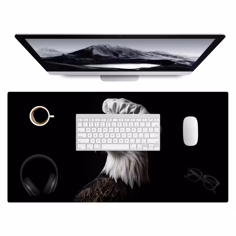 Arend -Amerika - Koksmuts - Vogel - Stoer Muismat XXL klein -3d
