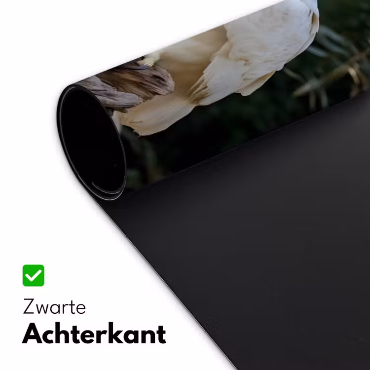 Arend - Hout - Wit - Planten Muismat XXL klein -sfeer2
