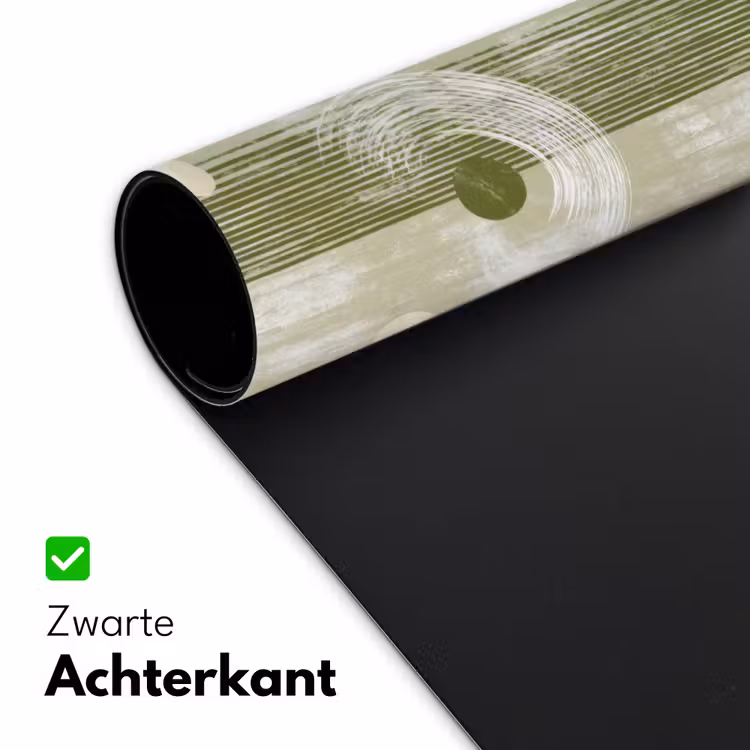 Artistiek - Modern - Groen Muismat XXL klein 681 -sfeer2