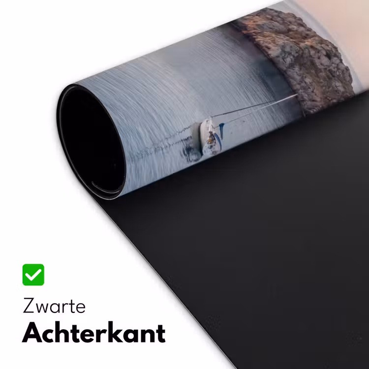 Bureau onderlegger - Baai - boten - zonsondergang - Baai - boten - zonsondergang Muismat XXL klein