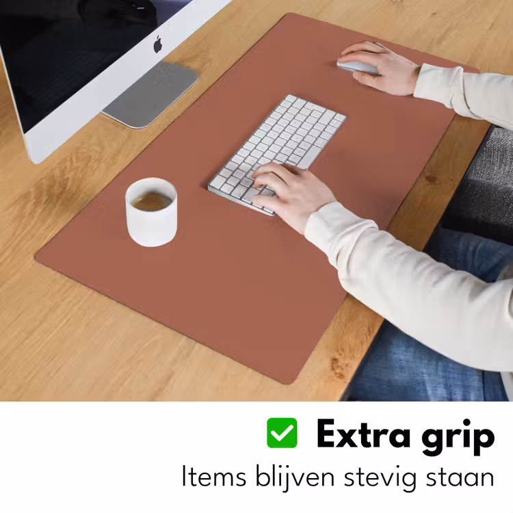 Baked - Earth - Oranje Muismat XXL klein 681 -sfeer3