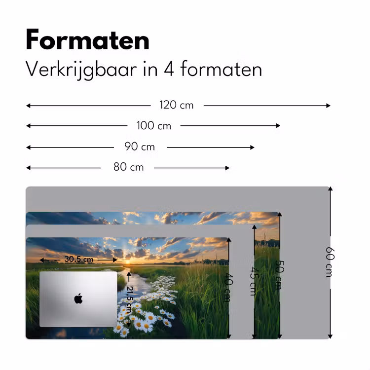 Beekje - Landschap - Margriet Muismat XXL klein -sfeer5