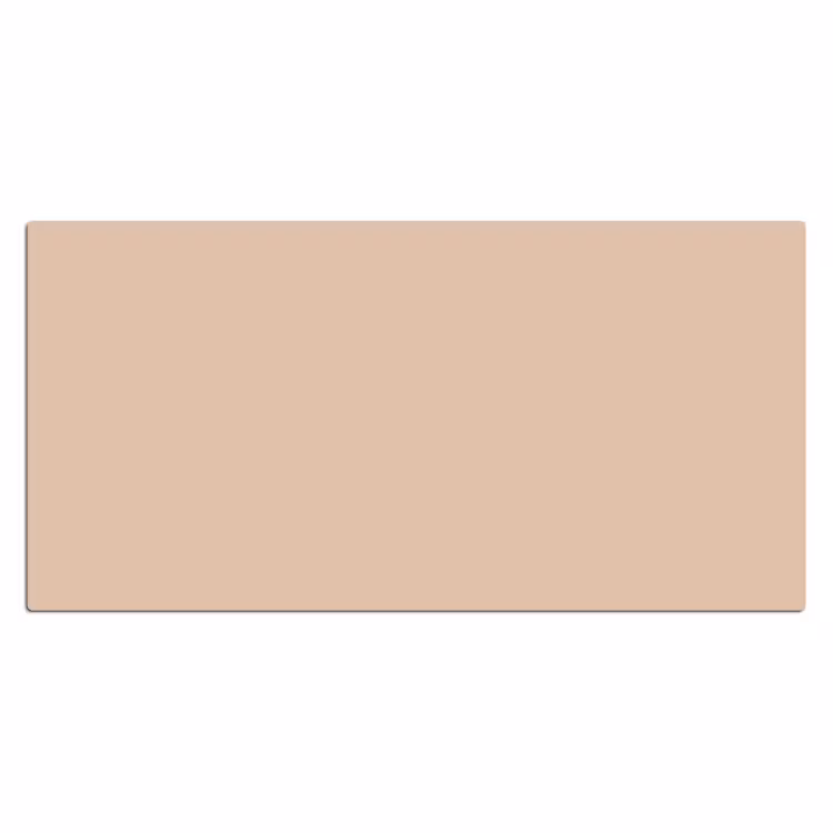 Beige - Kleuren - Effen Muismat XXL klein -3d_leeg