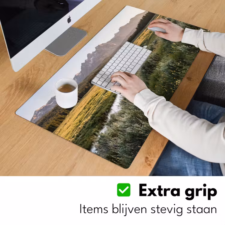 Berglandschap - Rivier - Bos Muismat XXL klein -sfeer3