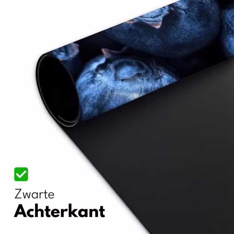 Bessen - Blauw - Fruit Muismat XXL klein -sfeer2