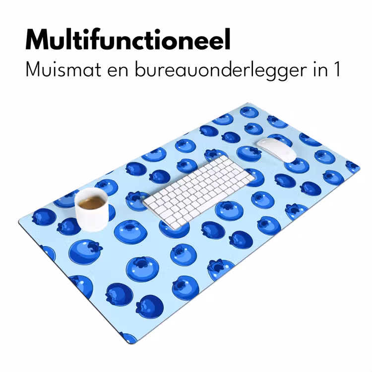 Bessen - Modern - Blauw Muismat XXL klein 681 -sfeer4