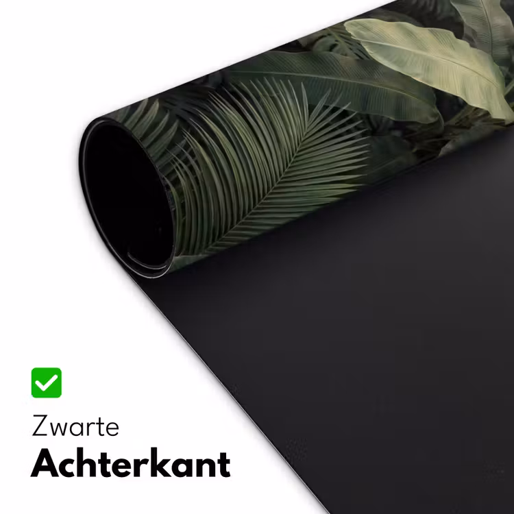 Bladeren - Groen - Tropisch - Natuur Muismat XXL klein -sfeer2
