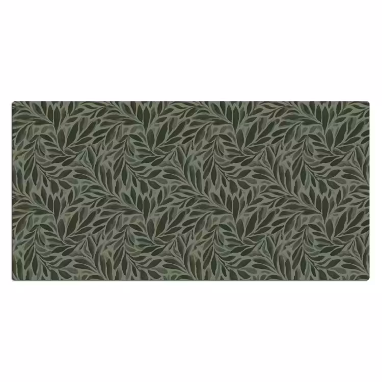 Bladeren - Organisch - Groen Muismat XXL klein 681 -3d_leeg