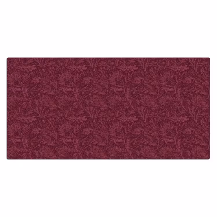 Bladeren - Patroon - Paars Muismat XXL klein 681 -3d_leeg