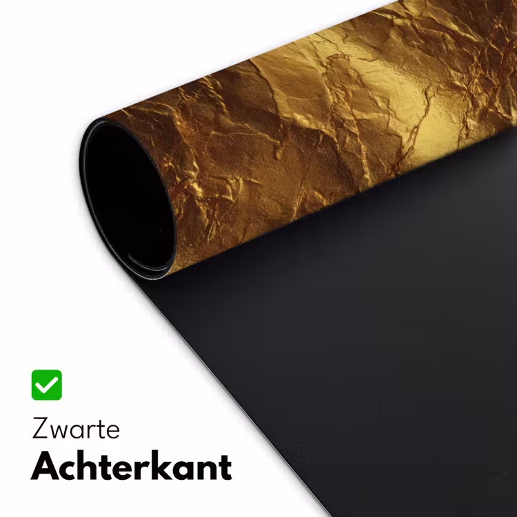 Bladgoud - Textuur - Goud Muismat XXL klein 681 -sfeer2
