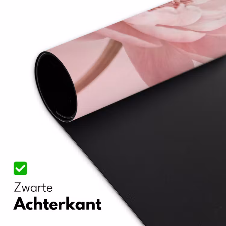 Bloem - Pioenroos - Roze Muismat XXL klein -sfeer2