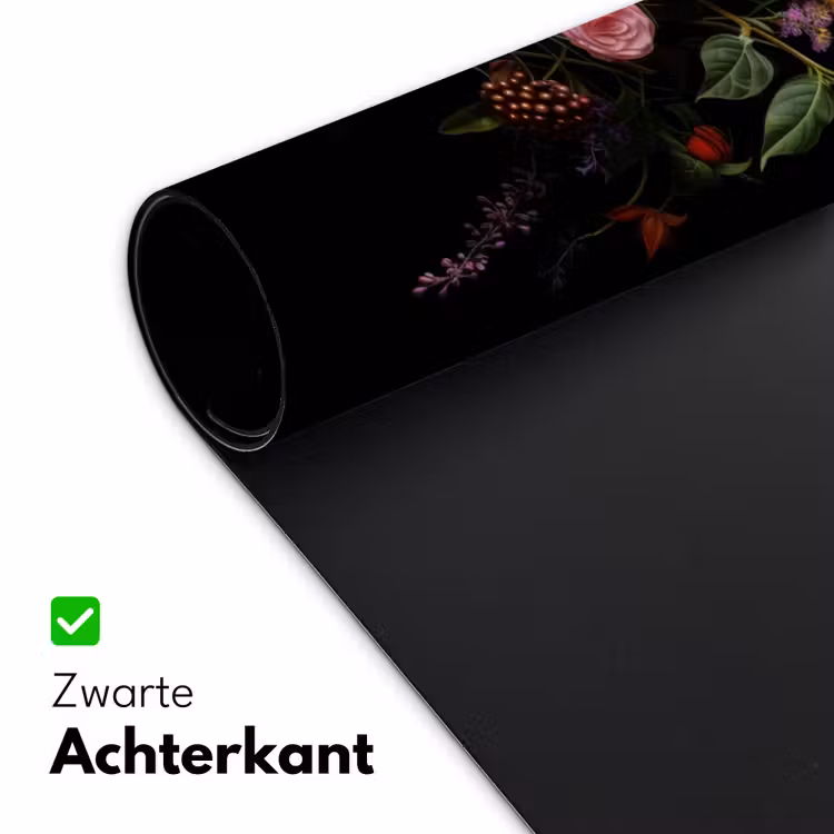 Bloemen - Bessen - Klassiek Muismat XXL klein -sfeer2