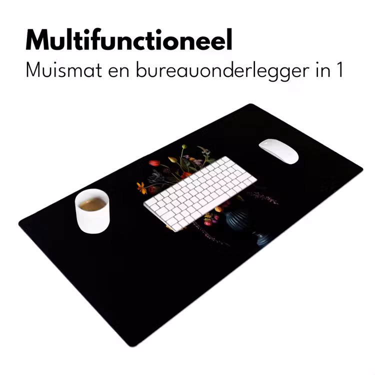 Bloemen - Bessen - Klassiek Muismat XXL klein -sfeer4