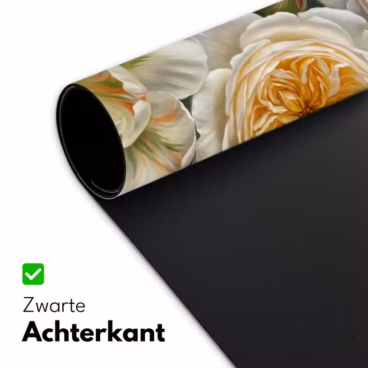 Bloemen - Boeket - Natuur - Klassiek - Kleurrijk Muismat XXL klein -sfeer2