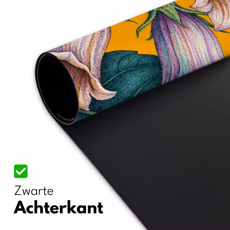 Bureau onderlegger - Bloemen - Botanisch - Geel - Bloemen - Botanisch - Geel Muismat XXL klein