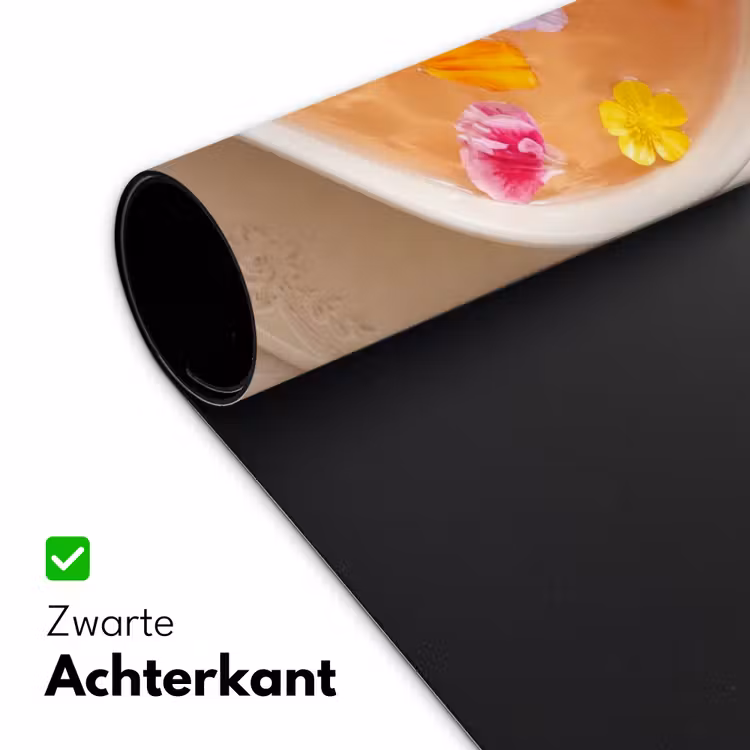 Bloemen - Kop - Natuur - Kleurrijk - Zomer Muismat XXL klein -sfeer2