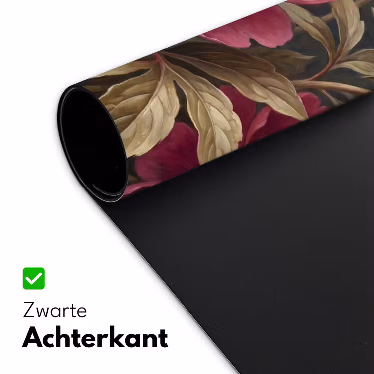 Bloemen - Roze - Klassiek - Natuur Muismat XXL klein -sfeer2