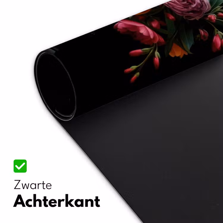 Boeket - Romantisch - Kleurrijk Muismat XXL klein -sfeer2