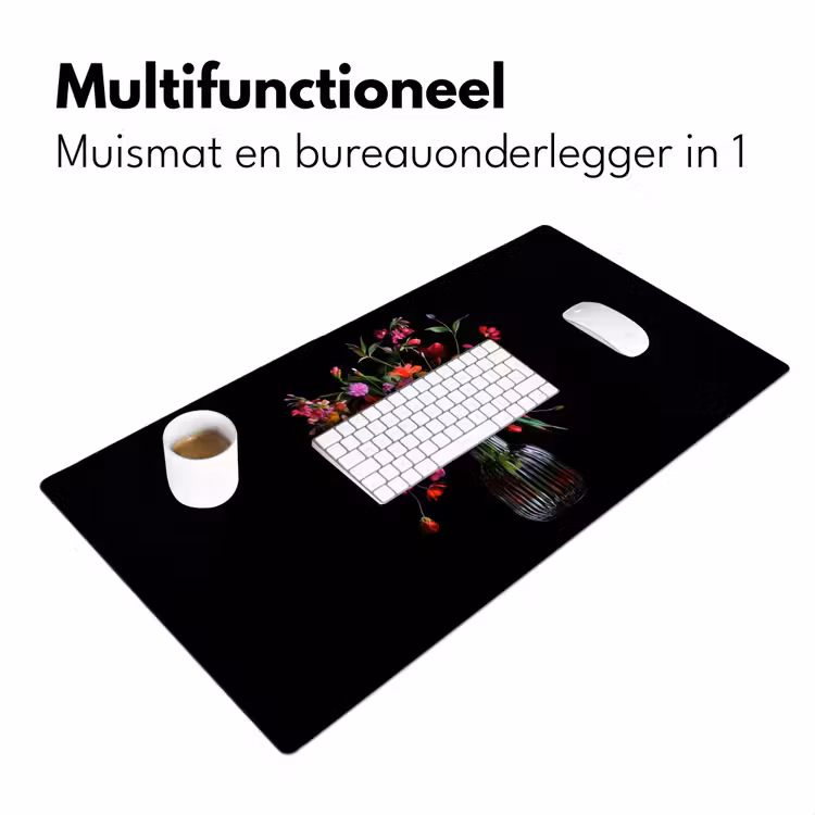 Boeket - Veldbloemen - Vaas Muismat XXL klein -sfeer4