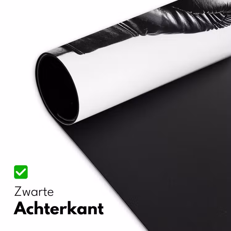 Bokshandschoen - Zwart - Hand Muismat XXL klein -sfeer2