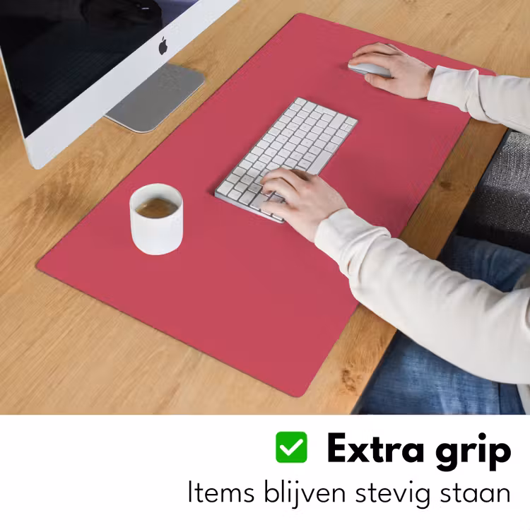 Bold - Berry - Rood Muismat XXL klein 681 -sfeer3