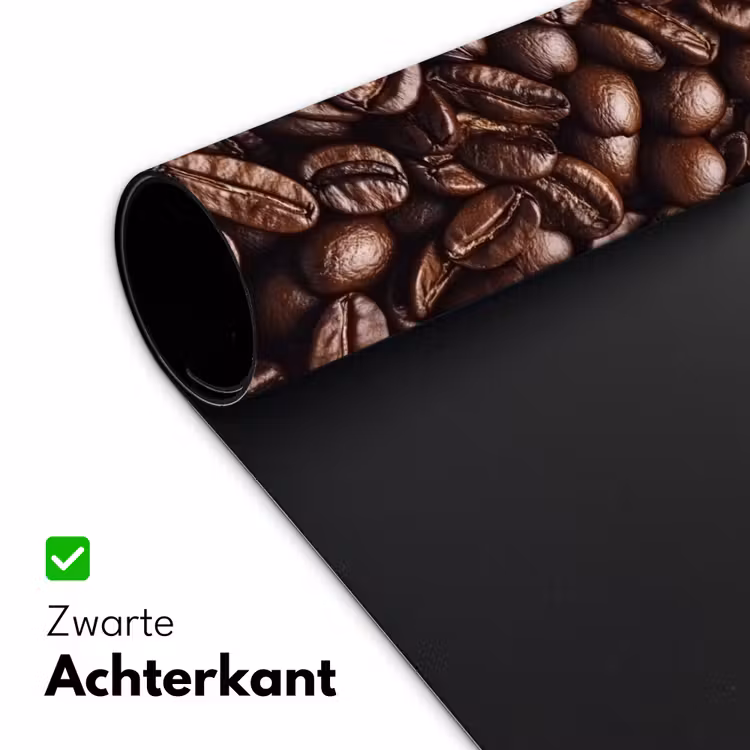 Bonen - Close-up - Donkerbruin Muismat XXL klein -sfeer2