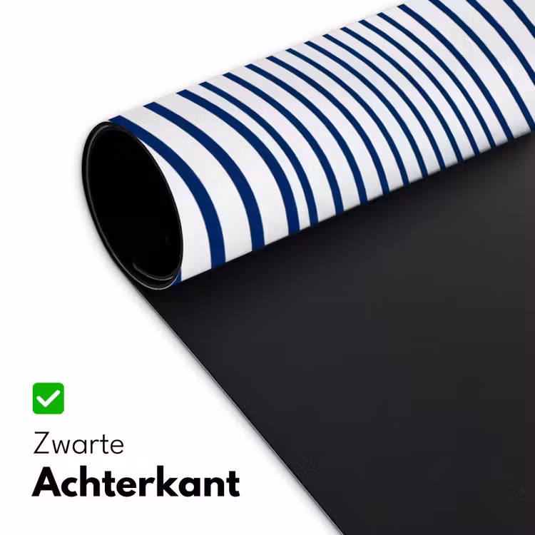 Boot - Water - Abstract - Blauw Muismat XXL klein -sfeer2