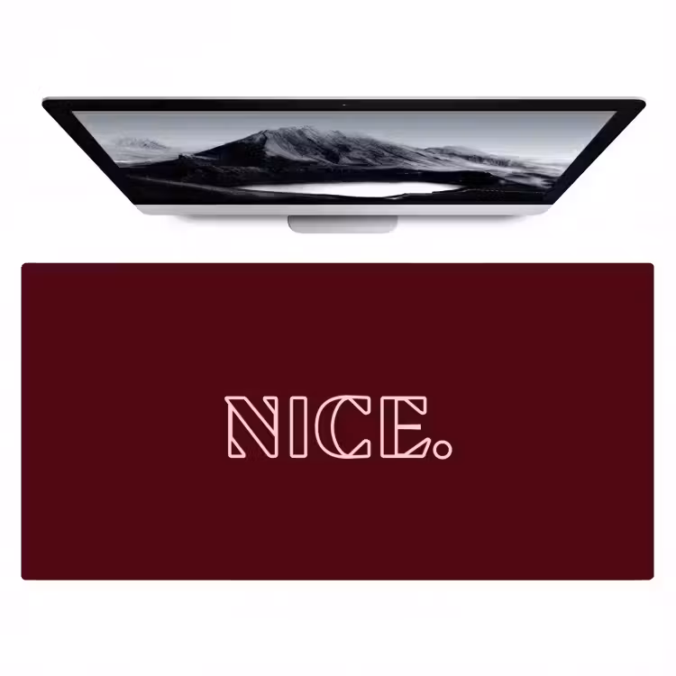 Bordeaux - Nice - minimalistisch Muismat XXL klein -zzz3d