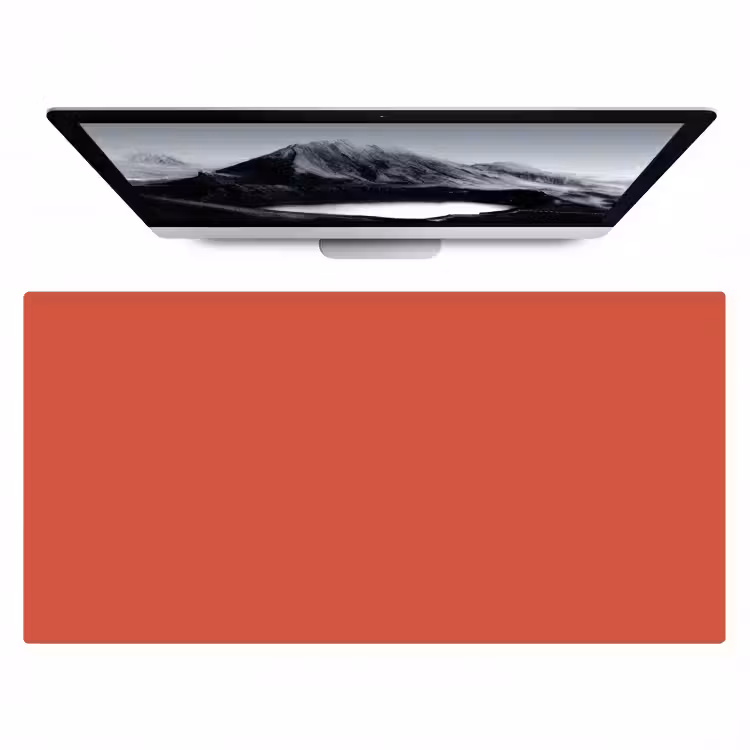 Brick - Red - Rood Muismat XXL klein 681 -zzz3d