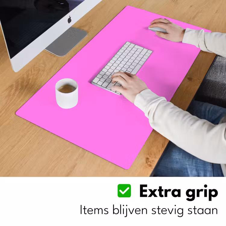 Bright - Orchid - Roze Muismat XXL klein 681 -sfeer3
