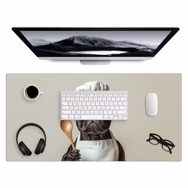 Bril - Hond - Kok Muismat XXL klein -3d