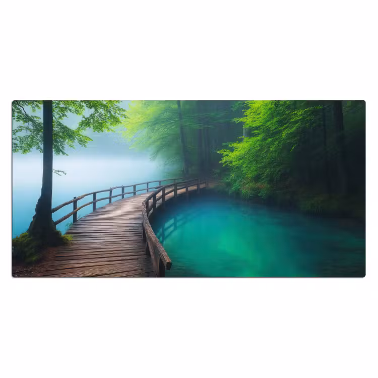 Brug - Water - Rivier - Bos Muismat XXL klein -3d_leeg