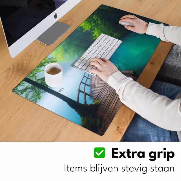 Brug - Water - Rivier - Bos Muismat XXL klein -sfeer3