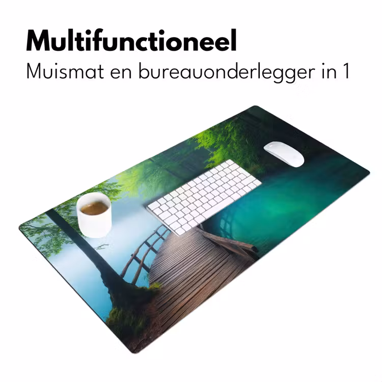 Brug - Water - Rivier - Bos Muismat XXL klein -sfeer4