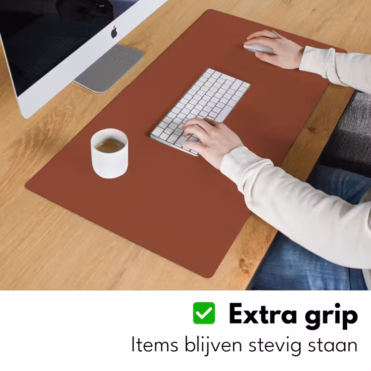 Burnt - Mahogany - Terracotta Muismat XXL klein 681 -sfeer3