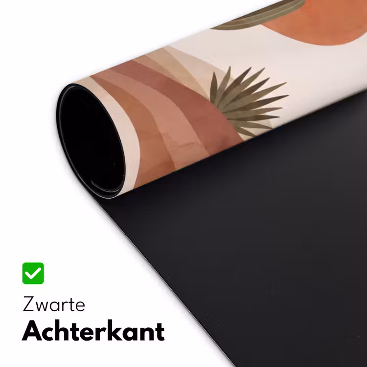 Cactus - Duinen - Modern - Landschap - Groen Muismat XXL klein -sfeer2