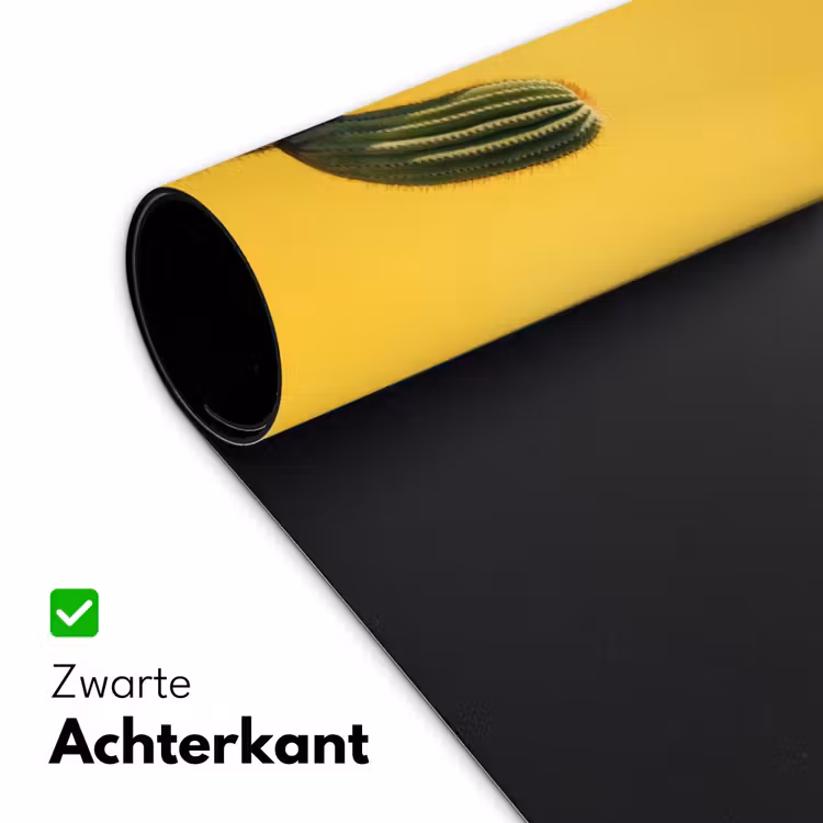 Cactus - Groen - Minimalistisch Muismat XXL klein -sfeer2