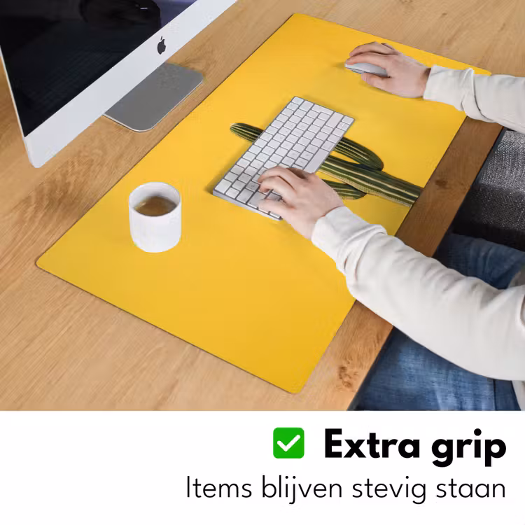 Cactus - Groen - Minimalistisch Muismat XXL klein -sfeer3