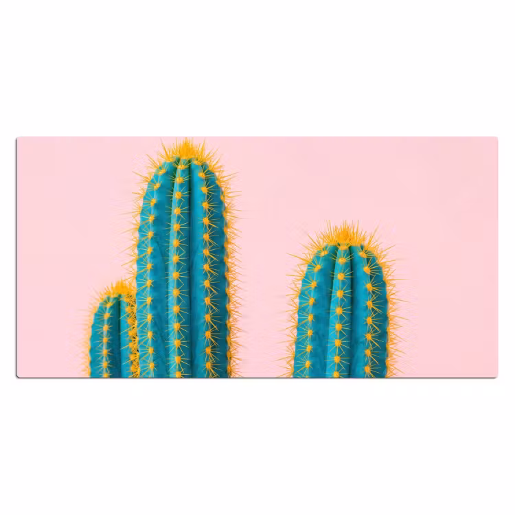 Cactussen - Modern - Pastel Muismat XXL klein -3d_leeg